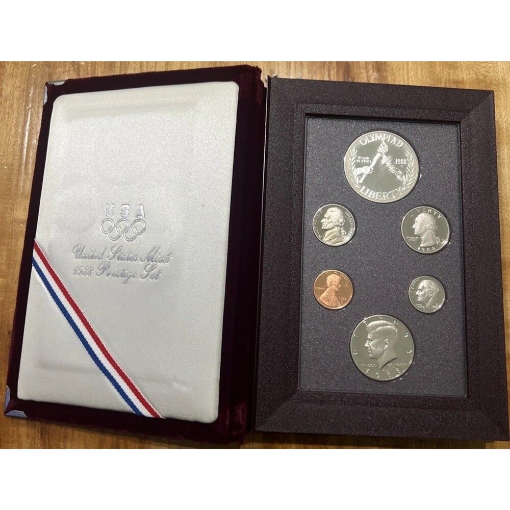 1988 United States Prestige Proof Set, Olympic Coins - No COA